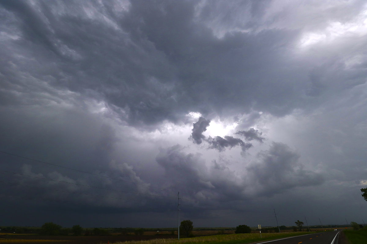 Clouds near Eddyville